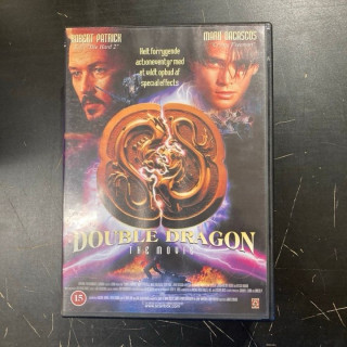 Double Dragon - The Movie DVD (M-/VG+) -toiminta/sci-fi-